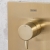 Bristan Prism Dual Concealed Mixer Shower with Shower Kit and Fixed Head - Brushed Brass | Thumbnail Image