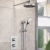 Bristan Prism Dual Concealed Mixer Shower with Shower Kit and Fixed Head