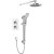 Bristan Prism Dual Concealed Mixer Shower with Shower Kit and Fixed Head