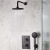 Bristan Prism Dual Concealed Mixer Shower with Fixed Head and Handset - Black | Thumbnail Image