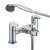 Bristan Quest Bath Shower Mixer Tap - Chrome Plated
