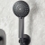 Bristan Saffron Dual Concealed Mixer Shower with Fixed Head and Handset - Black | Thumbnail Image
