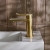Bristan Saffron Eco Start Small Basin Mixer Tap with Clicker Waste - Brushed Brass | Thumbnail Image
