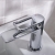 Bristan Saffron Eco Start Small Basin Mixer Tap with Clicker Waste - Chrome | Thumbnail Image