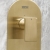 Bristan Tangram Dual Concealed Mixer Shower with Fixed Head and Handset - Brushed Brass | Thumbnail Image