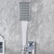Bristan Tangram Dual Concealed Mixer Shower with Fixed Head and Handset - Chrome | Thumbnail Image