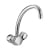 Bristan Value Club Budget Mono Kitchen Sink Mixer Tap Dual Handle - Chrome
