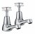 Bristan Value Crosshead Top Basin Taps - Chrome Plated