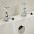 Bristan Value Crosshead Top Bath Taps - Chrome Plated