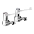 Bristan Value Basin Taps Pair with 6 Inch Lever Handles - Chrome