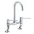 Bristan Value Kitchen Sink Mixer Tap with 6 Inch Lever Handles - Chrome