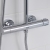 Bristan Zing2 Thermostatic Bar Mixer Shower with Shower Kit and Fixed Head - Chrome