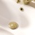Britton Universal Press Top Basin Waste Brushed Brass | Thumbnail Image