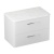 Britton Camberwell 800mm Wall Hung Countertop Vanity Unit with Carrara Marble Effect Worktop | Thumbnail Image
