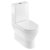 Britton Curve2 Rimless Back to Wall Close Coupled Toilet with Cistern - Soft Close Seat