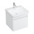 Britton Dalston 500mm Wall Hung Vanity Unit with Ceramic Basin | Thumbnail Image