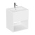 Britton Hackney 500mm Wall Hung Vanity Unit with Ceramic Basin | Thumbnail Image