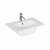 Britton Hackney Gloss White 600mm 1-Drawer Wall Hung Vanity Unit (inc 1TH White Ceramic Basin) | Thumbnail Image