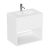 Britton Hackney 600mm Wall Hung Vanity Unit with Ceramic Basin | Thumbnail Image