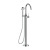 Britton Hoxton 2.0 Chrome Floor Standing Bath Shower Mixer Tap with Handset | Thumbnail Image