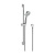 Britton Hoxton 2.0 Chrome Dual Outlet Concealed Thermostatic Shower Set with Fixed Head and Slide Rail Kit | Thumbnail Image