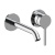 Britton Hoxton 2.0 Chrome Wall Mounted 2-Hole Basin Mixer Tap | Thumbnail Image