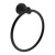Britton Hoxton 2.0 Matt Black Towel Ring | Thumbnail Image