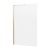 Britton Hoxton 6 Brushed Brass 900mm Fixed Bath Screen | Thumbnail Image