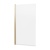 Britton Hoxton 6 Brushed Brass 800mm Hinged Bath Screen | Thumbnail Image
