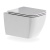 Britton Hoxton Square Rimless Wall Hung Toilet (inc Soft Close Seat) | Thumbnail Image