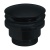 Britton Universal Press Top Basin Waste Matt Black | Thumbnail Image