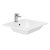 Britton My Home Wall Hung 1-Drawer Vanity Unit with Basin 600mm Wide - White