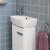 Britton MyHome 450mm 1-Door Wall Hung Vanity Unit