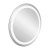 Britton Shoreditch Frameless Round LED Bathroom Mirror with Demister 800mm Diameter | Thumbnail Image