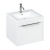Britton Shoreditch 550mm 1-Drawer Wall Hung Vanity Unit with Basin | Thumbnail Image