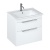 Britton Shoreditch 650mm 2-Drawer Wall Hung Vanity Unit with Basin | Thumbnail Image