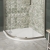 Britton Zamori Quadrant Shower Tray 900mm x 900mm | Thumbnail Image