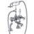 Burlington Anglesey Regent Bath Shower Mixer Tap Pillar Mounted Chrome