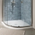 Burlington Bowood White 25mm Ultra-Slim Quadrant Shower Tray | Thumbnail Image