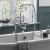 Burlington Claremont Bath Shower Mixer Tap Wall Mounted Chrome