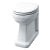 Burlington Regal Back to Wall Toilet 480mm Projection - Excluding Seat