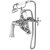 Burlington Stafford Bath Shower Mixer Tap - Chrome