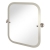 Burlington Rectangular Swivel Mirror with Round Edge 620mm High x 500mm Wide - Nickel