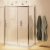 Burlington Traditional Sliding Door Shower Enclosure 1400mm x 900mm - 8mm Glass