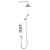 Burlington Trent Triple Concealed Mixer Shower with Shower Kit + 6inch Fixed Head