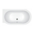 Carron Advantage Offset Corner Bath 1500mm x 780mm Right Handed - 5mm Acrylic | Thumbnail Image