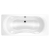 Carron Arc Double Ended Rectangular Bath 1800mm x 800mm - 5mm Acrylic