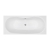Carron Equation Double Ended Rectangular Acrylic Bath