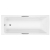 Carron Quantum Integra Single Ended Rectangular Acrylic Bath with Twin Grips