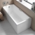 Carron Quantum Integra Rectangular Bath with Twin Grips 1500mm x 700mm - 5mm Acrylic